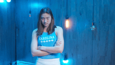 Look Up University Of North Carolina GIF by UNC Tar Heels