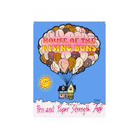 Squats Buns Sticker by Sorinex