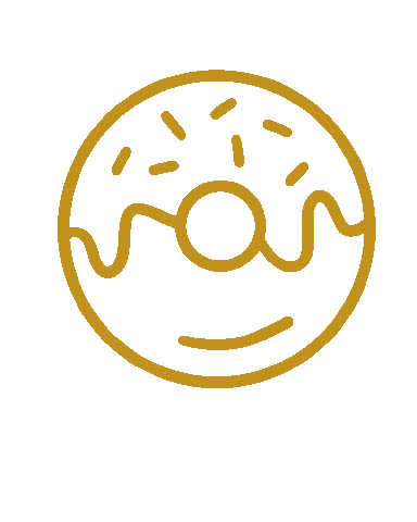 Donuts Donas Sticker