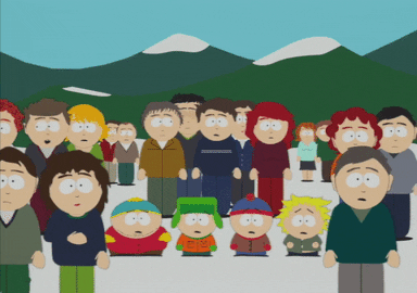 eric cartman snow GIF by South Park 