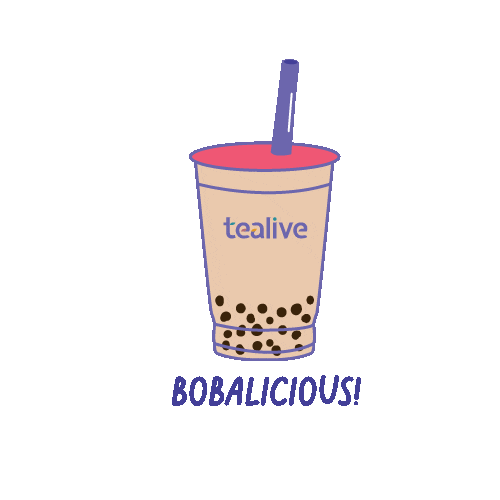 Bubble Tea Boba Sticker by Tealive Asia