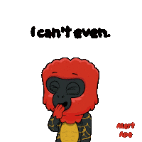 Mood Monkey Sticker by VeeFriends