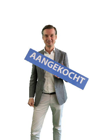 EllenMouthaanMakelaardij giphyupload aankoopmakelaar aangekocht naarden Sticker