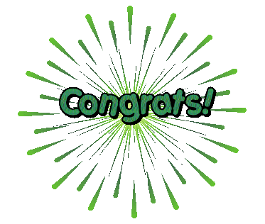 Congrats Congratulations Sticker