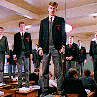 dead poets society 80s GIF