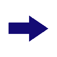 Blue Arrow Arrows Sticker by Temporary Palaces