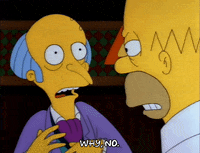 Angry Season 3 GIF by The Simpsons
