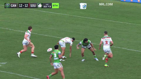 Try Nrl GIF by Canberra Raiders