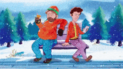 Merry Christmas Snow GIF by Christmas Music