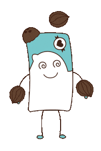 Chocolate Kokosnuss Sticker by myChoco