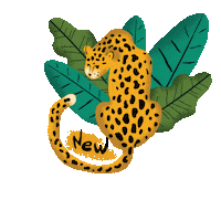 New Post Leaf Sticker by jvbpatterns