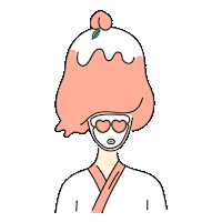 Beauty Relaxing Sticker by KAKIYUKI