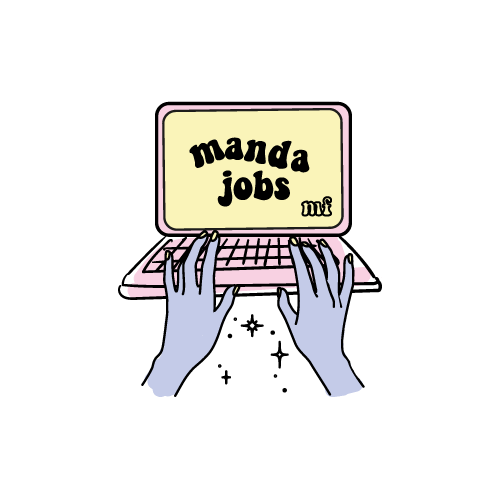 Work Computer Sticker by Fer Almeida Designer