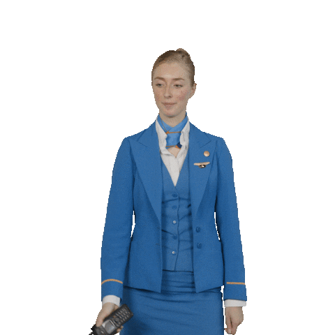 Cabin Crew Hello Sticker by KLM