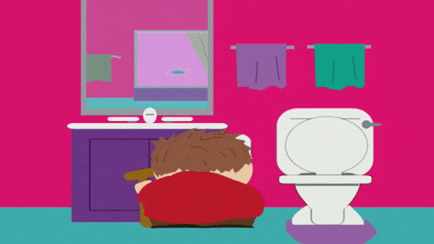 eric cartman morning GIF by South Park 