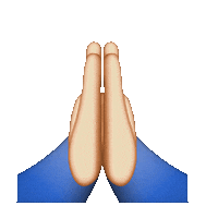 High Five Praying Hands Sticker by imoji - Find & Share on GIPHY