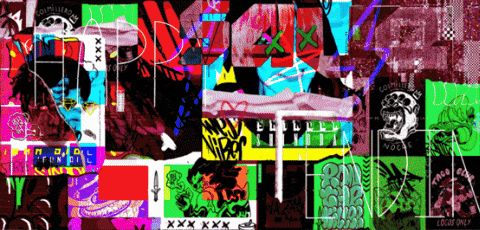 Mike Shinoda Glitch GIF by Ron The Killer