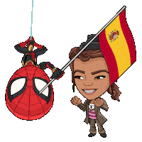 Spain Mj Sticker by Spider-Man
