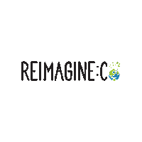 reimagineco organic sustainability eco friendly zero waste Sticker