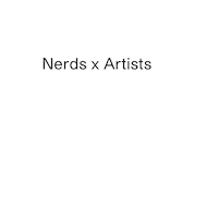 curebergen art design nerds artists Sticker