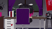 goth emo GIF by South Park 