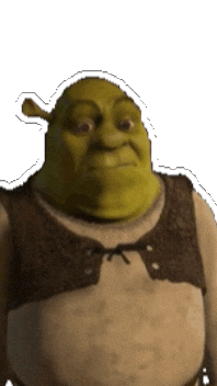 Shrek Sigh Sticker
