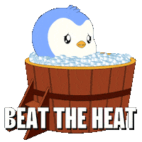 Freezing Ice Cold Sticker by Pudgy Penguins