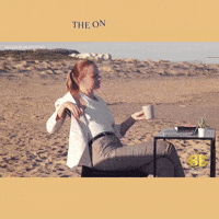 Beach Procrastinating GIF by Berk's Beans Coffee