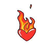 Heart Fire Sticker by Nissan México