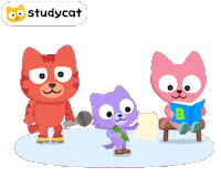 Summer Holiday Singing Sticker by Studycat language learning for kids