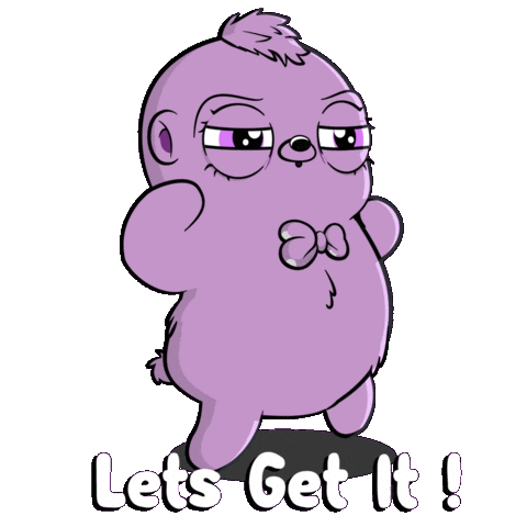 Excited Lets Go Sticker by Fugz Official