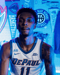 Mens Basketball GIF by DePaul Athletics