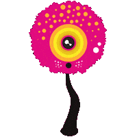 Eye Wow Sticker by Sloomoo Institute