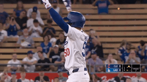 Los Angeles Dodgers Dance GIF by MLB