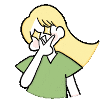 minijjong eye twinkle 눈 반짝반짝 Sticker