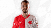 Jakub Hromada Football GIF by SK Slavia Praha