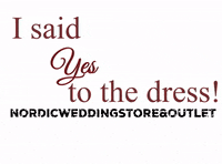 NordicWedding isaidyes nws isaidyestothedress nordicwedding GIF