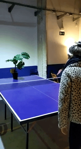 Lonely Ping Pong GIF by Sybarites