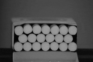 black and white love GIF