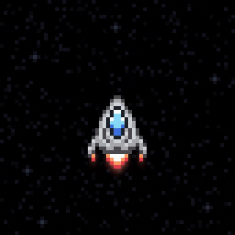 fimavectors giphyupload arcade pixel art rocket GIF