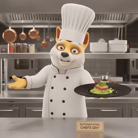 Happy Chef GIF by Doge Pound