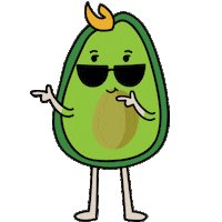 Happy Fun Sticker by Mia Glansie