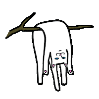 RIPNDIP_CAT alien bored meow disgusted Sticker