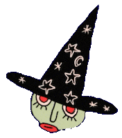 Cat Halloween Sticker by vootsak