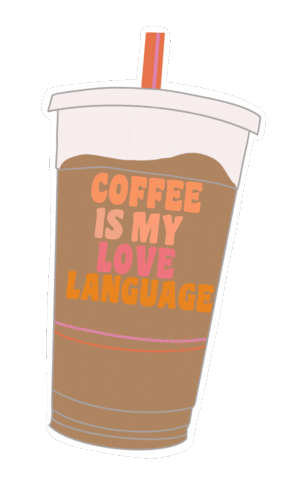 Iced Coffee Sticker