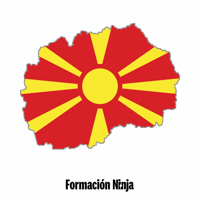 North Macedonia Flag GIF by Formación Ninja