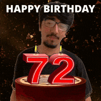 72Nd Birthday GIF