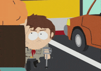 angry walking GIF by South Park 