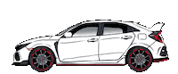 Honda Civic Racing Sticker by Honda