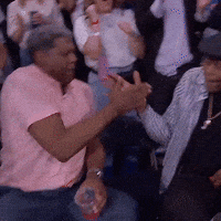 High Five Lets Go GIF